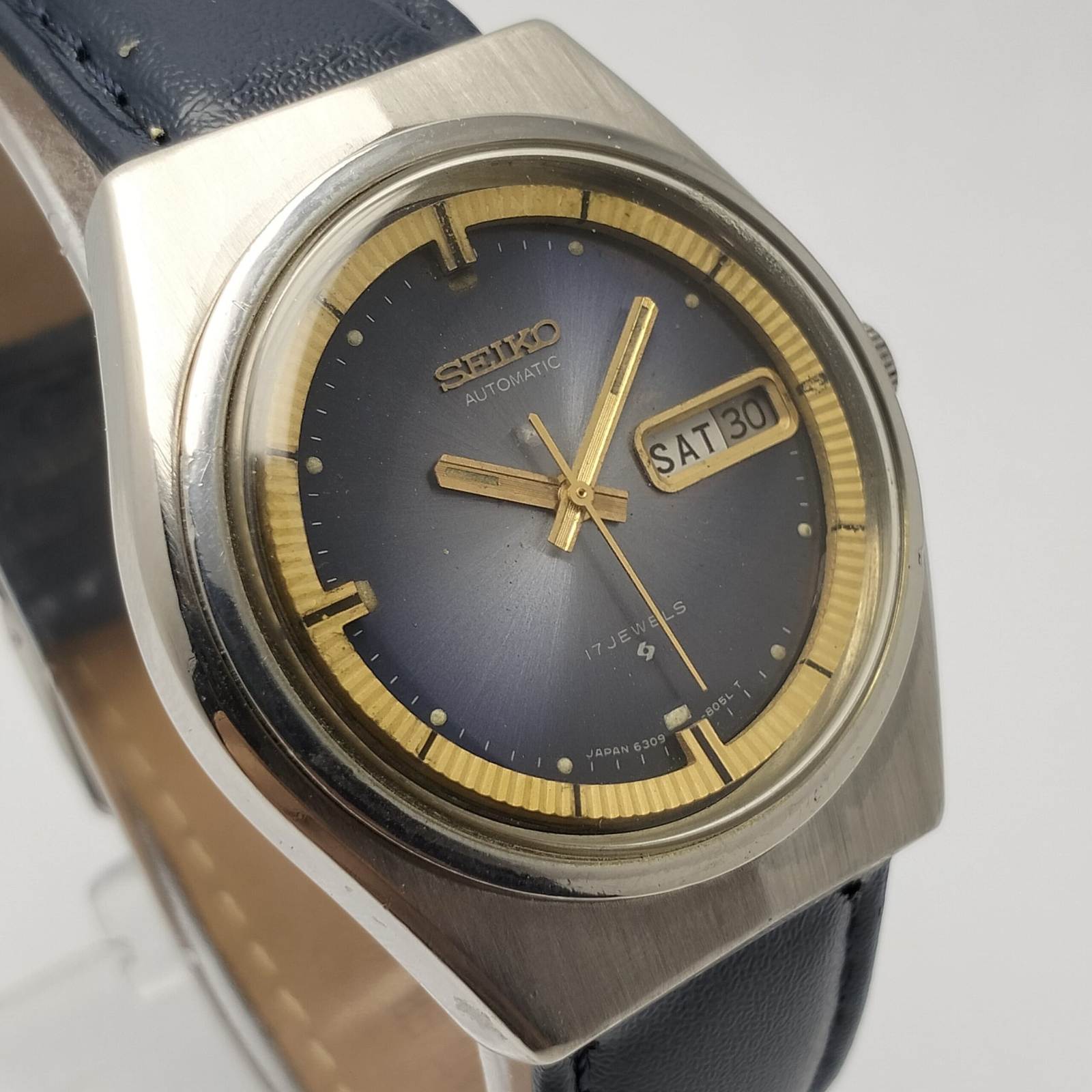 Seiko 6309-8050 Automatic Date/Day Vintage Men's Watch | eBay Seiko 6309-8050 Automatic Date/Day Vintage Men's Watch | eBay