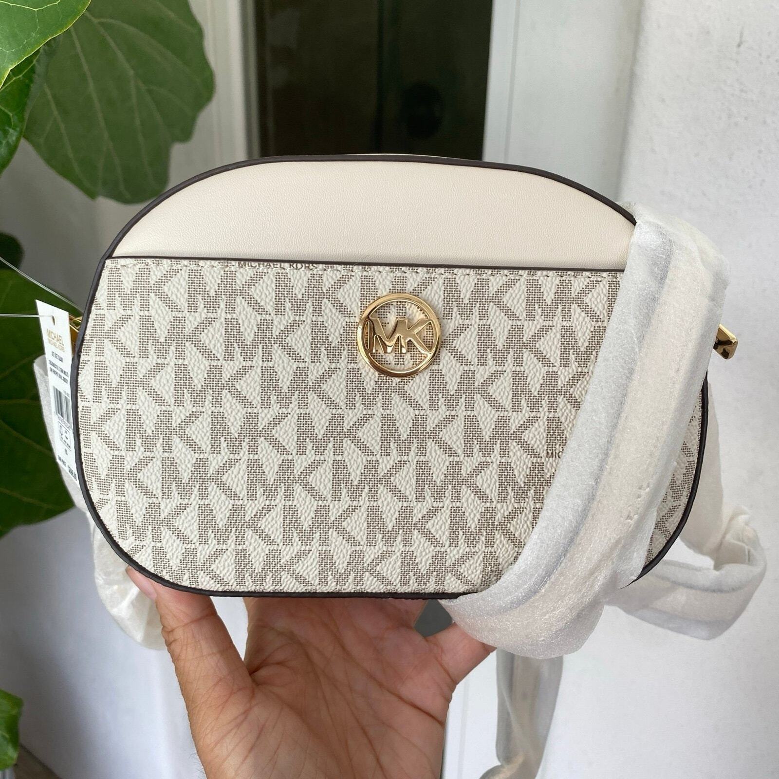 NWT MICHAEL KORS JET SET GLAM SM XBODY | eBay