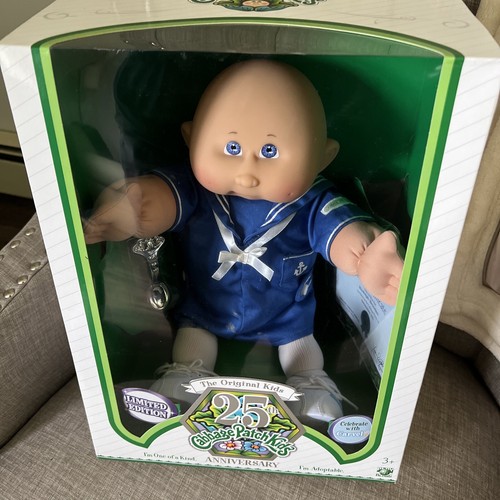 Cabbage Patch Kids 25th Anniversary Exclusive Boy Doll  Damaged Outfit