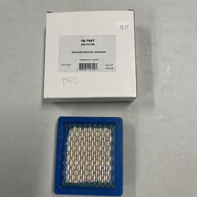 Sierra 18-7997 Marine Air Filter for Mercury and Mariner Outboard Motor, NEW
