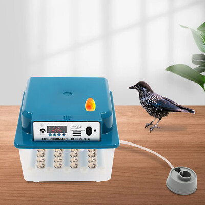 16-Eggs Automatic Digital Incubator Bird Egg Incubator Hatching Brooding Machine