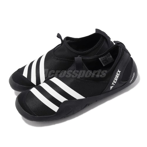

Adidas Terrex Jawpaw Slip On H.RD Черный Белый Серебряный Мужская Уличная Обувь HP8648, Terrex Jawpaw Slip On H.rd