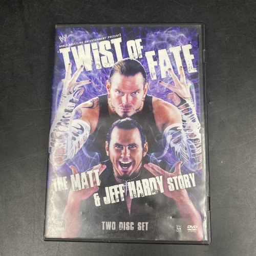 WWE Twist Of Fate Hardy Brothers Matt Jeff Wrestling DVD Matches