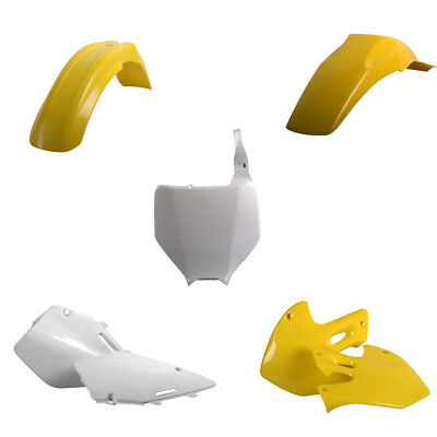 Polisport Full Plastic Kit for Suzuki RMZ250 (2004-2006) - Yellow/White