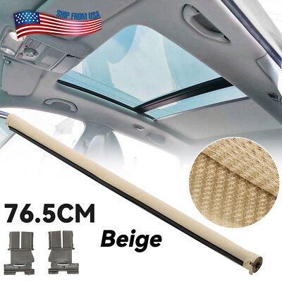 For VW Sharan Tiguan Golf Audi_Q5 Sunroof Sunshade Corn Beige Curtain#1K9877307B