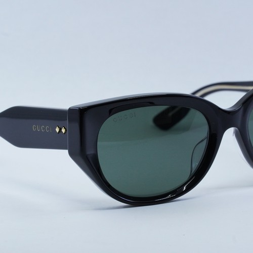 Pre-owned Gucci Gg1532sa 001 Black/grey 54-19-145 Sunglasses In Gray
