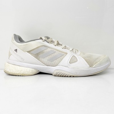 

Adidas Womens Barricade Boost BY1621 Белые кроссовки кроссовки размер 9.5, Белый, Barricade Boost