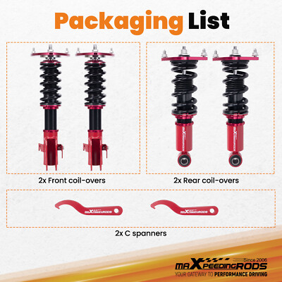 MaXpeedingrods Coilovers Lowering Kit for Subaru WRX STI (VA) 2015-2021