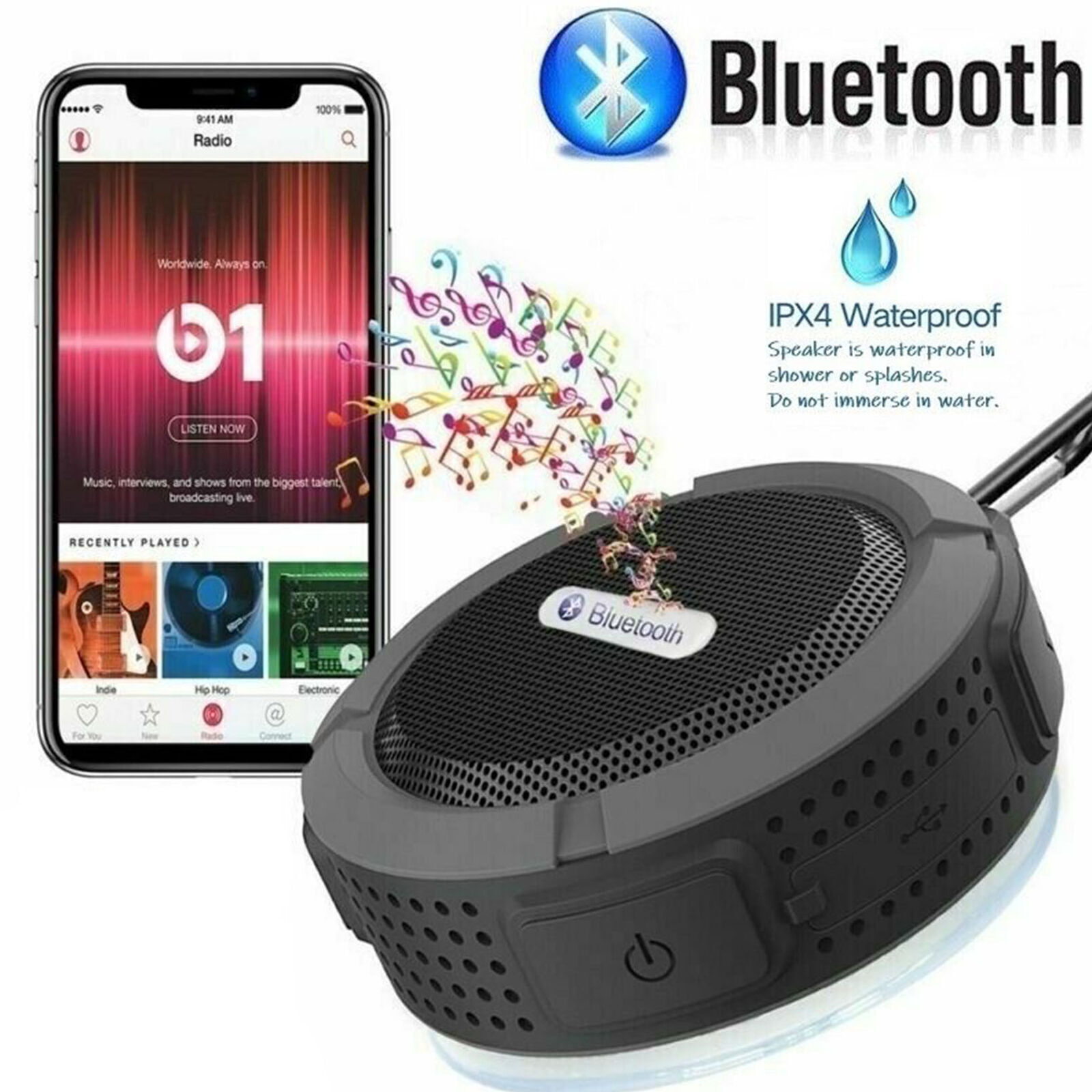 Hifi Wireless Bluetooth Speaker Portable Outdoor Mini USB/Mi