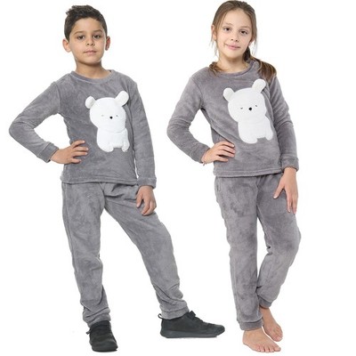 Pijama Super Soft a Juego Top Fondo Cómodo Ropa Cómoda Regalos para Niños