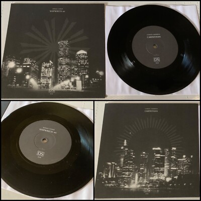 SHIPWRECK A.D. / CARPATHIAN 7  Vinyl 1st Press-guns up! kids like us miles away