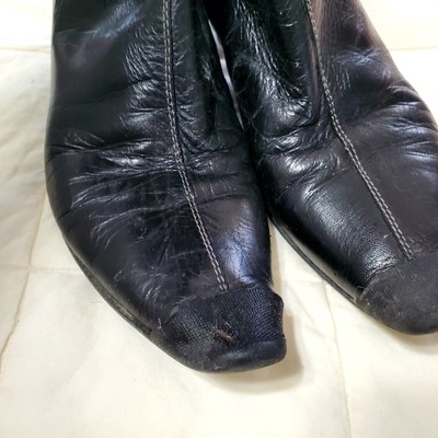 Miu Mui Vintage Leather Boots Kitten Heel.GORGEOUS!