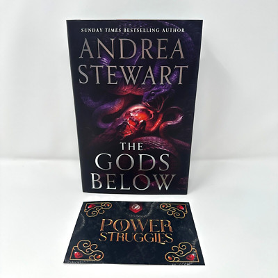 Gods Below by Andrea Stewart (Hardcover2024) - Fairyloot Edition - Sprayed Edges