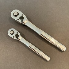 CRAFTSMAN 2PC RATCHET SET. 1/4" & 3/8" QUICK RELEASE PREMIUM 72 TOOTH