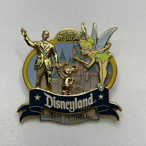 Disney 2007 Disneyland Tinkerbell and Partners Statue Pin