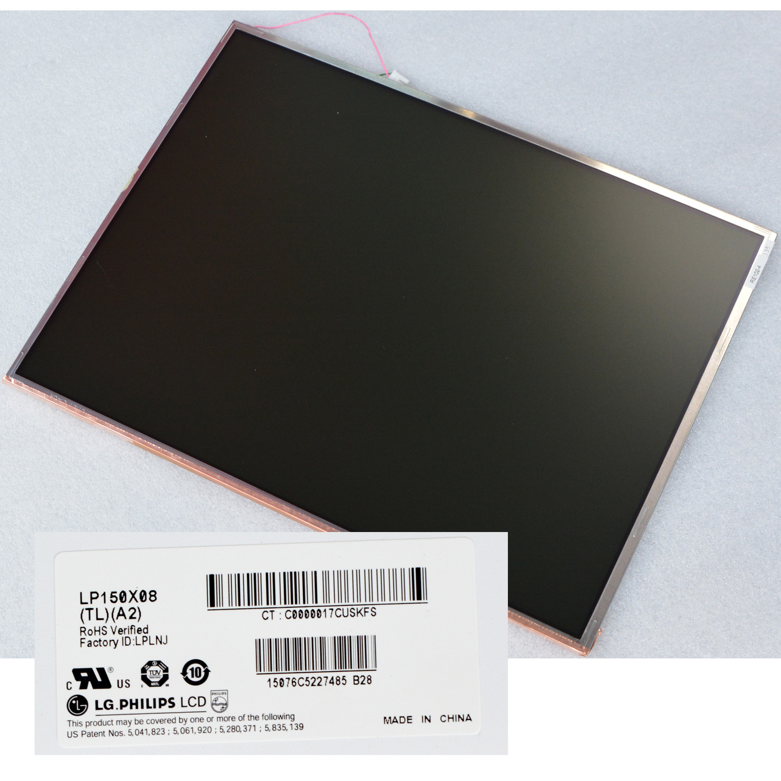 Écran LCD SHARP LQ150X1LH93 15 Pouces XGA - 1024x768, D'occasion, Manque Connecteur