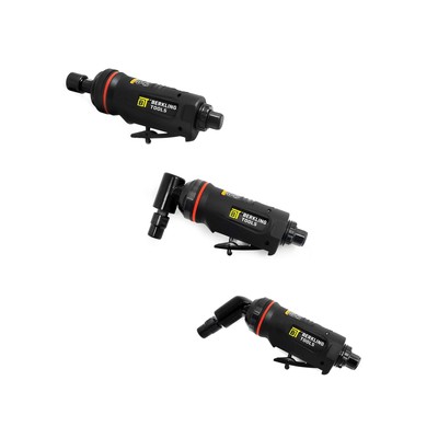 1/4'' Air Die Grinder Straight, Right Angle and 115 Degree Bundle
