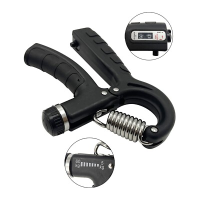 5-60Kg Adjustable Heavy Exerciser Grip Wrist Training Increase Strength Expander