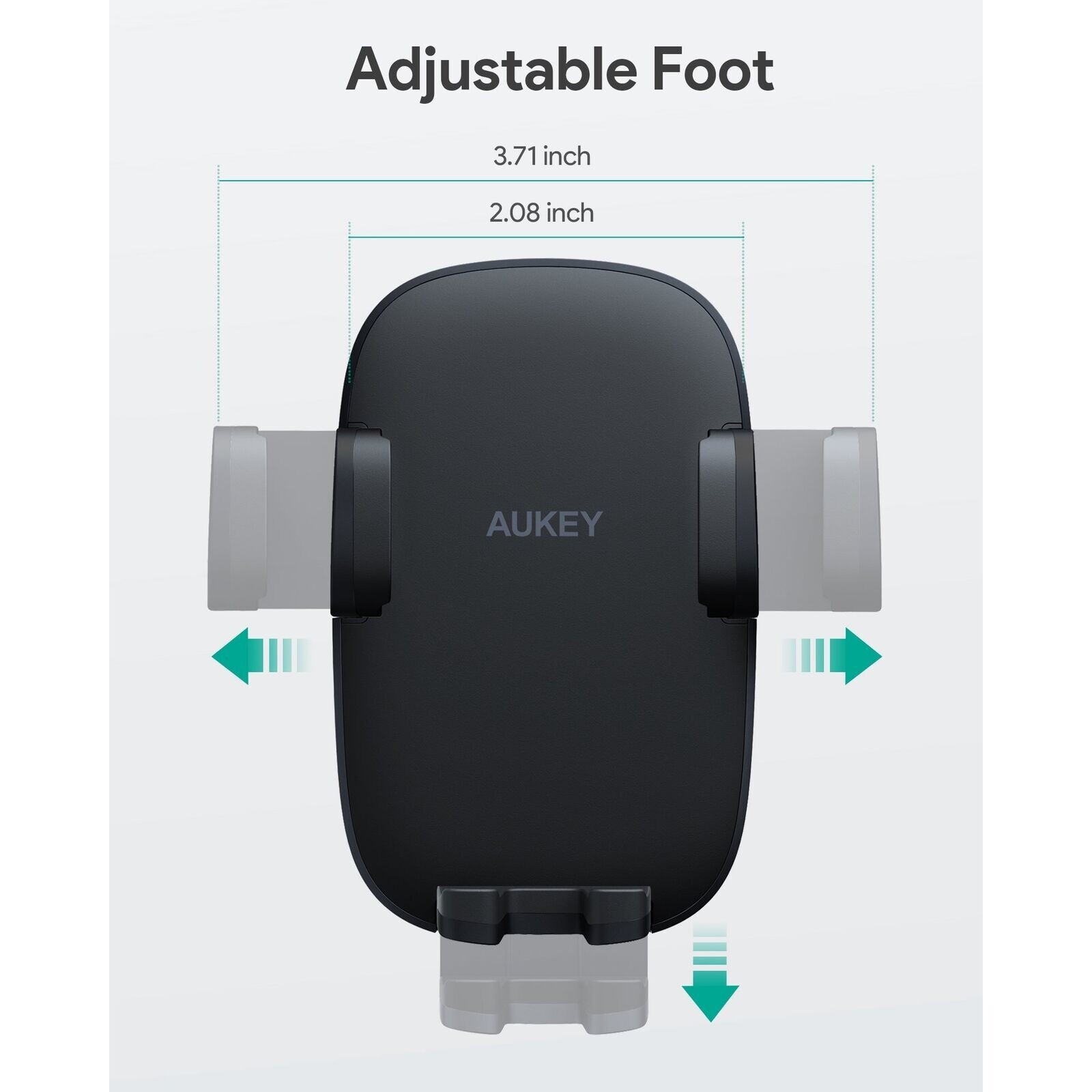 AUKEY Car Phone Mount Phone Holder One-Touch-Release HD-C58