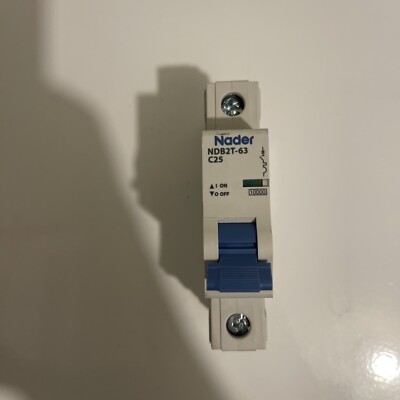Nader NDB2T-63 C25, AC240-415V, DC80V CIRCUIT BREAKER