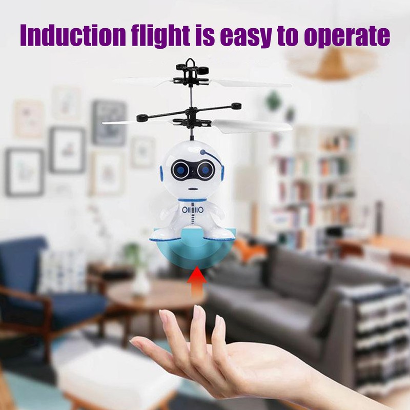 Flying Robot MiniDrone Children Toys For Boys Age 3 4 5 6 7 8 9 10 Year Old Kids