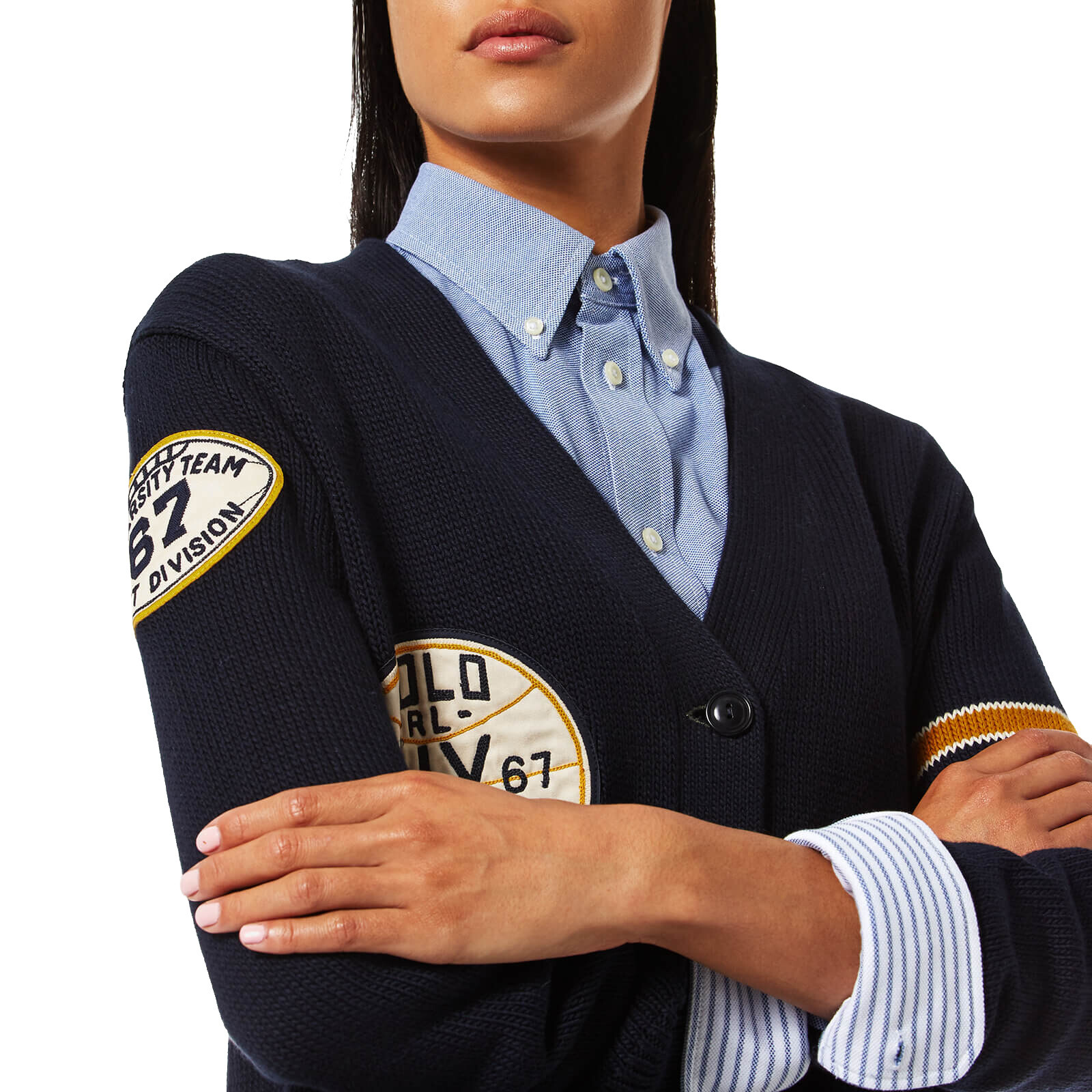 POLO RALPH LAUREN US /MサイズP67モノグラム カーディガ 1937_df71abf1-c660-48b7-b3da-