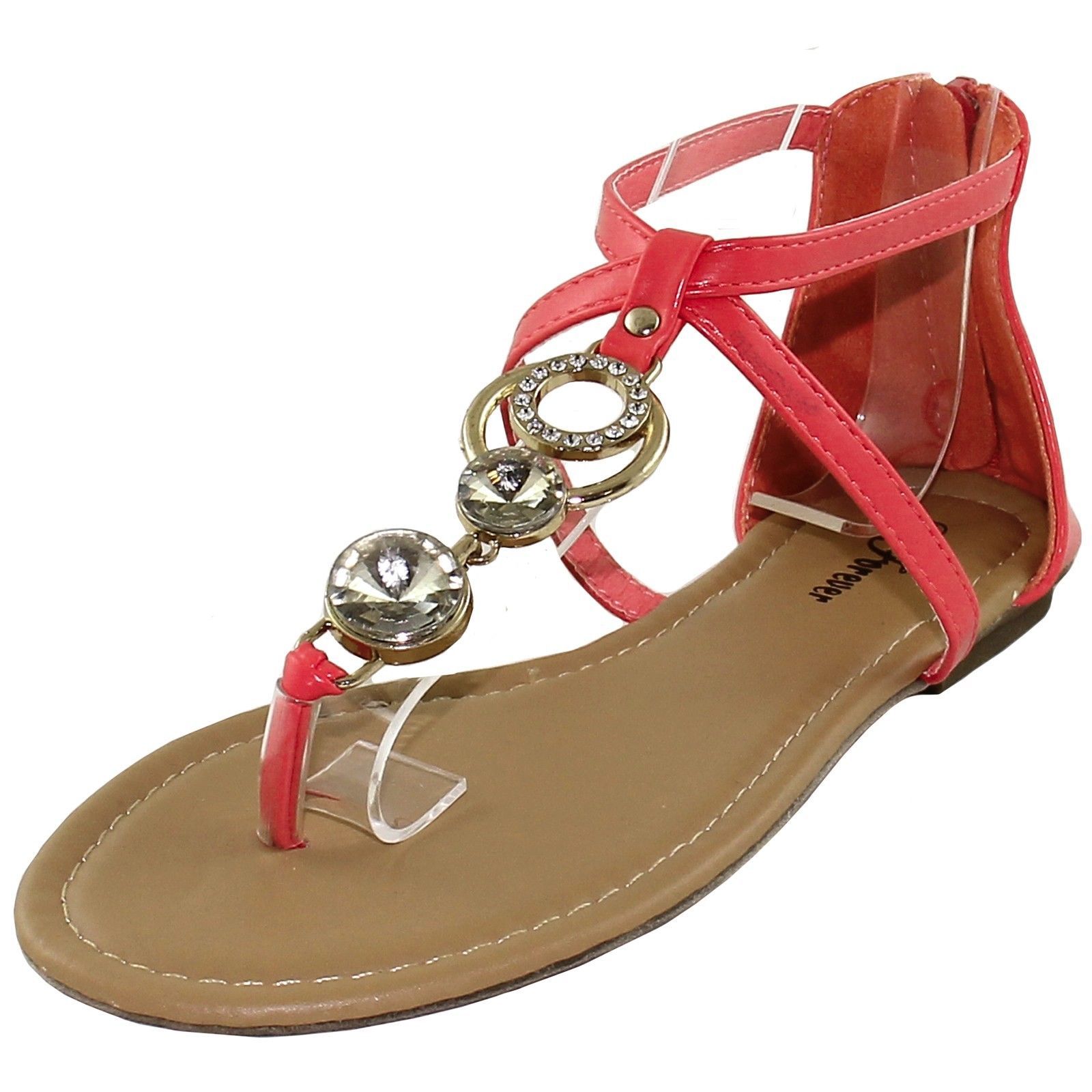 Women's Solid Gladiator Sandals