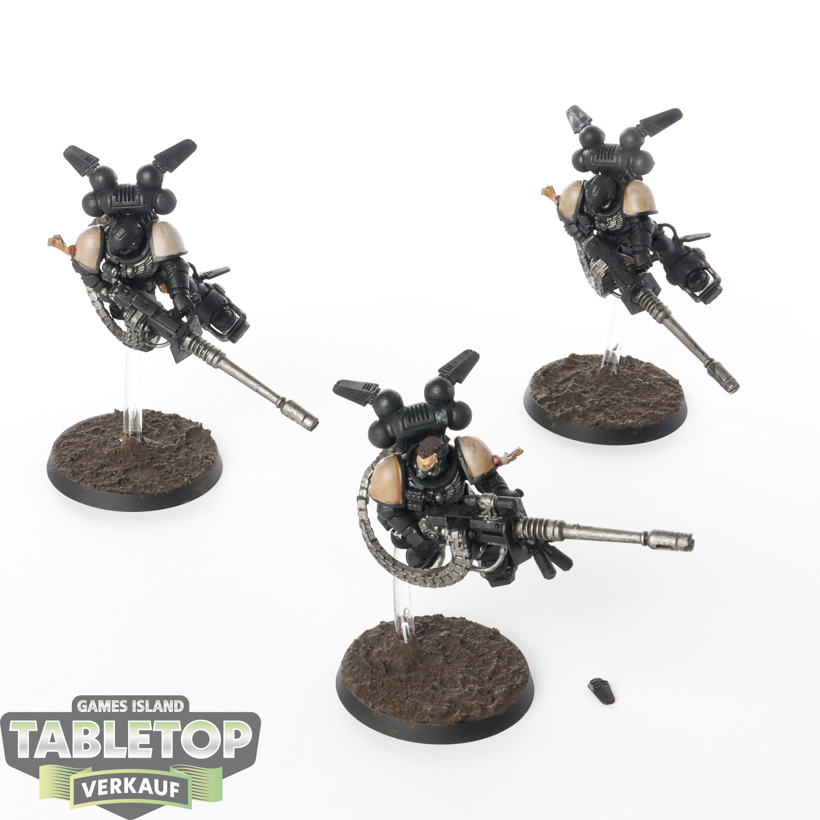 Black Templars - 3 x Suppressors - teilweise bemalt