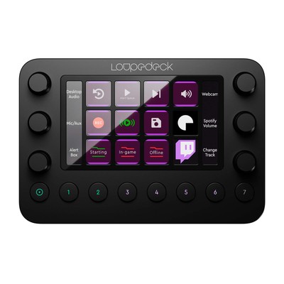 Loupedeck Live   PC-connected controller for live streaming, photo and video edi