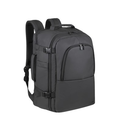 RIVACASE 8465 Black ECO Laptop Backpack 17.3 Inches, Black, 17,3''