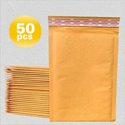 SuperPackage® 50 #6  12.5 X 18  Kraft Bubble Mailers Padded Envelopes 50KB#6
