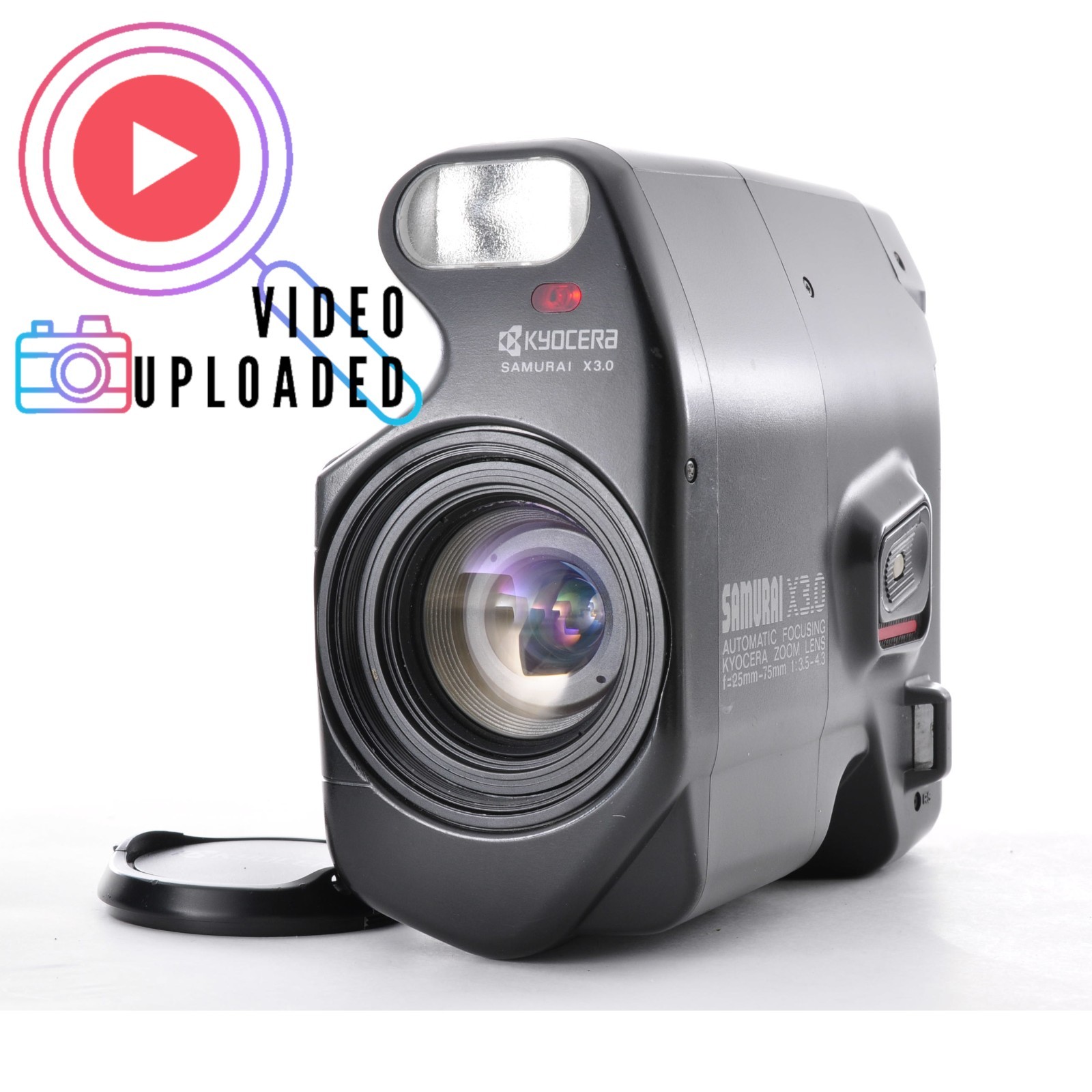 Near Mint] Kyocera Yashica Samurai x3.0 35mm Half Frame Film
