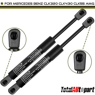 2x Lift Support Strut for Mercedes-Benz CLK320 1999-2003 CLK55 AMG Rear Trunk
