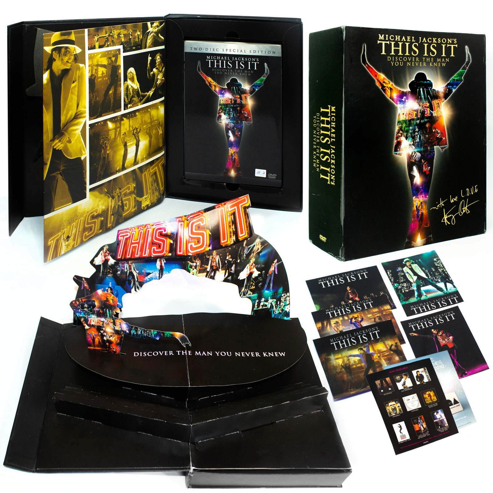 マイケル・ジャクソン THIS IS IT  DVD BOX 完全限定　完全新品 Amazon.co.jp: マイケル・ジャクソン THIS IS IT メモリアル DVD
