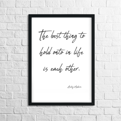 inspirational quotes print wall art
