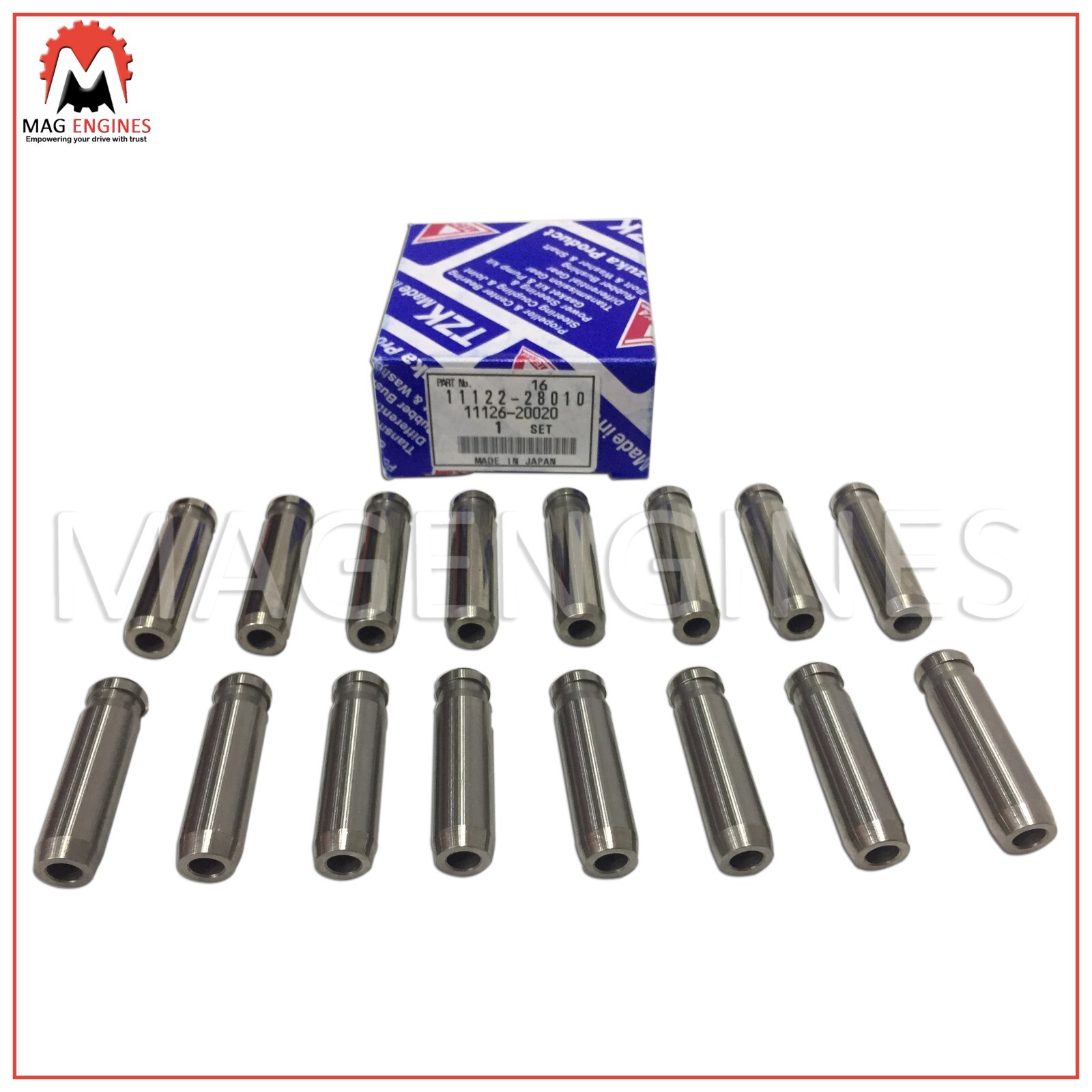 37092396 ドゥカティ純正 GUIDE VALVE OVERSIZED 0.06 MM HD店 Lot of 4 TCM Continental VALVE GUIDE p⁄n 630262-STD s⁄s to 655523-STD