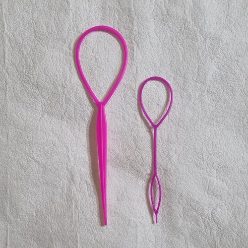 Womens Girl Plastic Magic Topsy Tail Hair Braid Ponytail Styling Maker Clip Tool