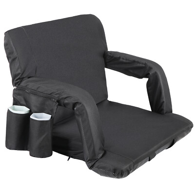 Portable Stadium Seats for Bleachers with Thick Padded at Sports Event, Concert