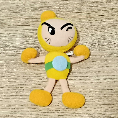 B-Daman Bakugaiden Kiirobon Bomberman Magnet Plush Toy Hudson Soft Mini 3.5''