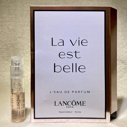 Lancome La Vie Est Belle L’eau de Parfum Sample Spray .04oz, 1.2ml New in Card