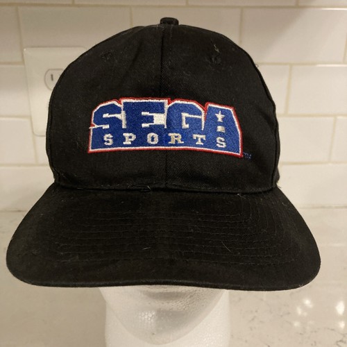 90's Sega キャップ ビンテージ Vintage 90s SEGA SnapBack Hat Retro Promo Gaming Hat Black