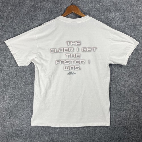 90s 00s NO FEAR vintage ロンtシャツ モーションロゴ Vintage 90s No Fear Y2K Youth Large 23x17 T-Shirt Classic