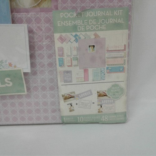 K&Company Pocket Journal and Scrapbook Kit, 8.5 by 11-Inch  Pastel