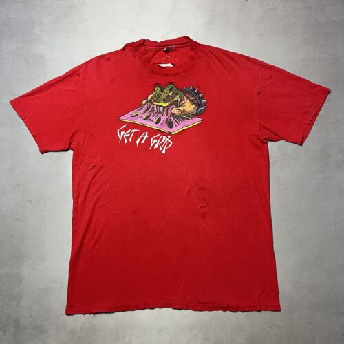 Vintage 80s Santa Cruz Skateboards Rip Grip Single Stitch Vintage 80s Santa Cruz Skateboards Rip Grip Single Stitch