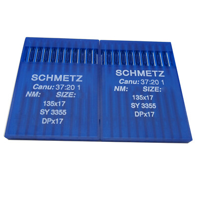 20 Schmetz 135X17 DPX17 SY3355 Industrial Sewing Needle FOR JUKI BROTHER SINGER