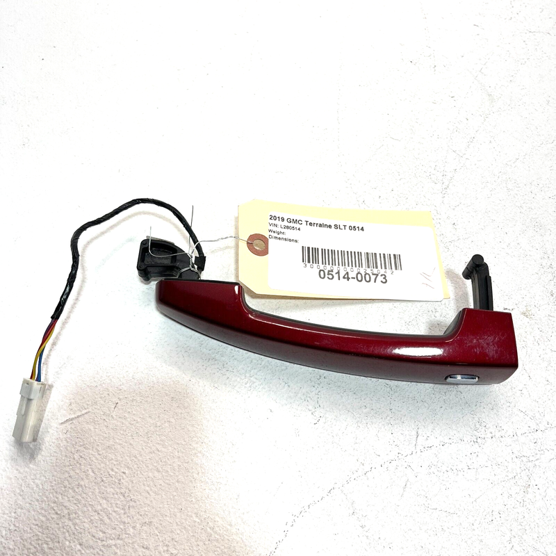 Used 2018 - 2022 GMC TERRAIN FRONT LEFT DRIVER SIDE EXTERIOR DOOR HANDLE OEM