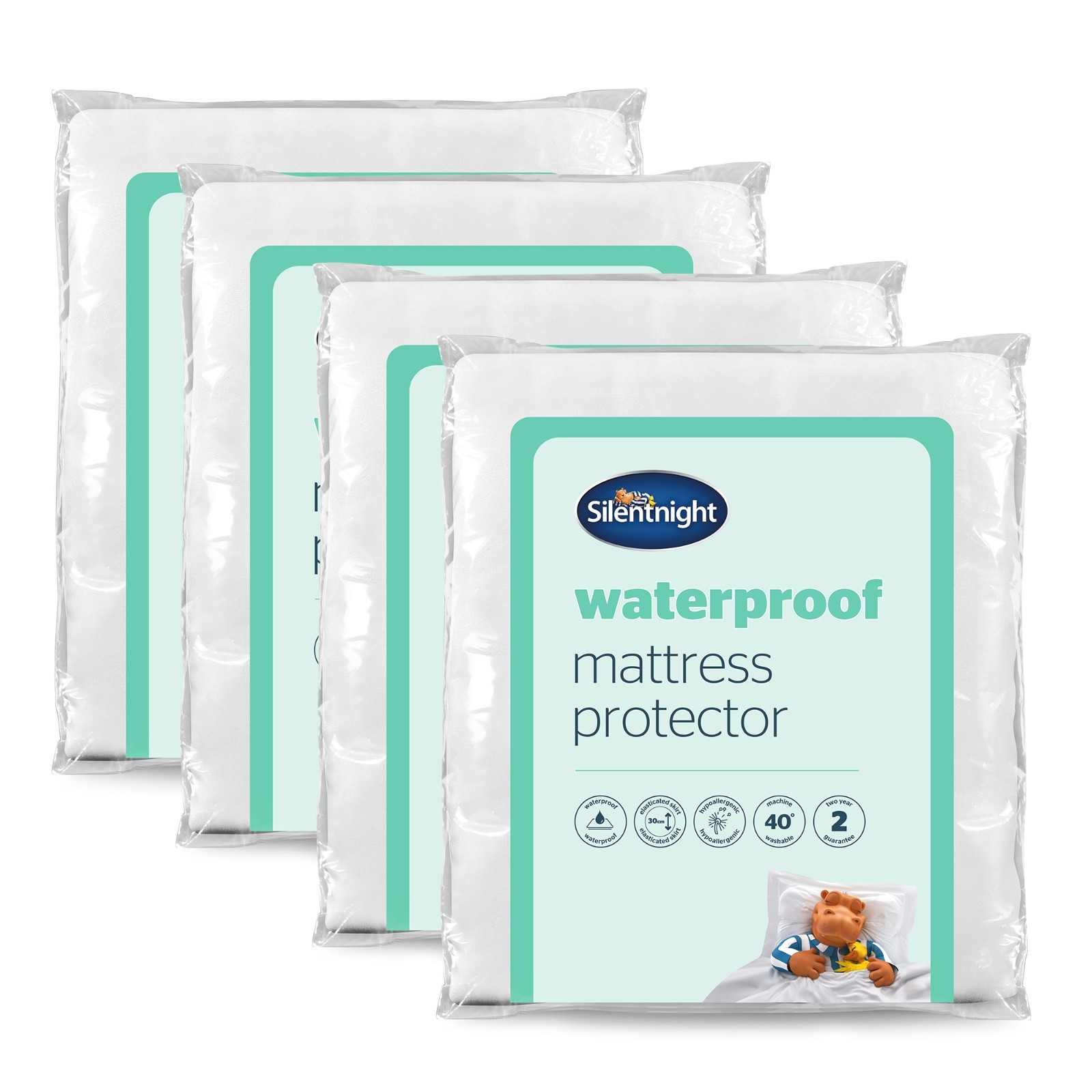 Silentnight Waterproof Mattress Protector Multi Pack Offer Easy Fit Topper Cover