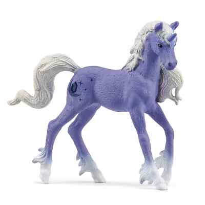 Schleich BAYALA 70769 Moonstone Unicorn Foal Gems Collectable UNICORNS SERIES 5