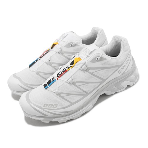 

Мужская повседневная обувь унисекс Salomon XT-6 Advanced White Lunar Rock L41252900, Белый, Xt-6