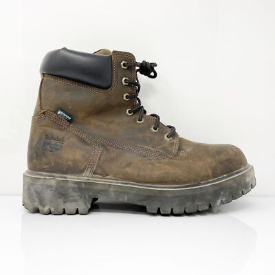 

Timberland Pro Mens Direct Attach 6 38021 Коричневые водонепроницаемые рабочие ботинки, размер 11 Вт, Коричневый, Direct Attach